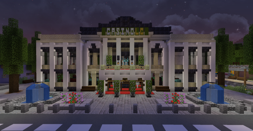 minecraft casino building